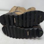 Sorel  Womens Tall Riding Boots 7 US 38.5 EU Brown Beige Leather Suede Side Zip Photo 6