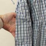 Abercrombie & Fitch Navy and White Checkered Mini Dress Photo 2