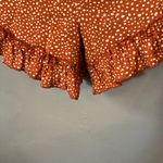 SheIn Orange Flutter Sleeve summer romper Photo 3