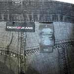 DKNY  Jeans Size 3 Juniors Black Denim Cotton Stretch Blend Straight Womens 28X32 Photo 3