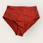 ANDIE Swim The Snap Bottom Women's XS Red Chili Pepper Bikini High Waist NWT Photo 2