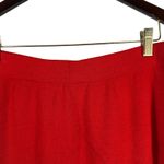 St. John Collection By Marie Gray Knit Pencil Skirt Red 12 Made in USA Flawed Photo 2