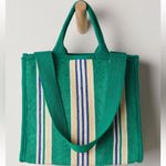 Free People NWT  Clara Canvas Tote in Jelly Bean Photo 2