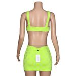 Lovers + Friends  In My Moment Mini Dress, Neon Green, Small Photo 7