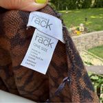 Nordstrom Rack New NWT women's cape jacket OSFM OS tie front animal print Photo 7