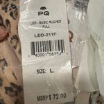 PQ Swim Basic Leopard Print Bikini Bottom Sz L NWT Tan Size L Photo 4