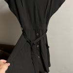 Elegant Black Wrap Dress Size M Photo 2