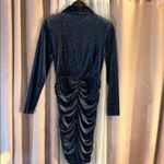 ZARA NWT  Size S Festive Season Long Sleeve Glitter Dress Photo 8