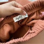 Mayfair Fleece Sweatpants Joggers me day cancelled plans womens Brown (xsmall) Size XS Photo 1