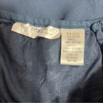 Papillon embroidered Y2K halter top dress blue Sz M midi Size M Photo 3