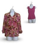 Vintage Joanna 2 Piece Set Pink Size M Photo 1