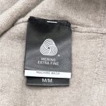 Katherine Barclay  Womens Merino Wool Sweater Size M Neutral Minimal Quiet Luxury Photo 7