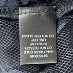 Brixon Ivy  Shirt Womens‎ Medium Blouse Black Floral Lace Trim Neutral Minimalist Photo 7