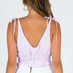 Princess Polly Purple Floral Top Photo 1