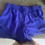 90 Degrees by Reflex 90 Degree by Reflex Blue Athletic Shorts Photo 0