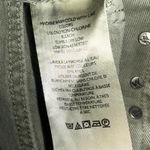 Free People  We The Free Maggie Jeans Distressed Ripped Green Frayed Hem Size 29 Photo 3