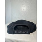 Lululemon  Black Baseball Cap Unstructured Soft Fabric Adjustable Back Photo 3