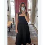 Aritzia Babaton Women’s Dress Revive Dress Fit-And-Flare Cotton Midi Dress Photo 2