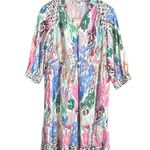 CROSBY by Mollie Burch Crosby Mollie Burch Tallie Dress in Painted Garden Photo 0