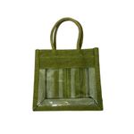 Bella Vita  Mini Tote Bag Womens OS Green Jute Coastal Vacation Boho Photo 1