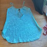 Women’s size small pasily light blue night gown Green Photo 4