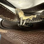 Y2K KATANA Paris Vintage Brown Genuine Leather Backpack Handbag Purse 12” X 9” Photo 4