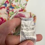 Gap Easy Tee White Pink Multi Floral Scoop Neck Short Sleeve 100% Cotton T-Shirt Photo 6