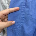 Women's blue pull on stretch relaxed straight leg deep‎ pocket scrub bottoms XXL Photo 2