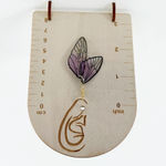 Butterfly Wings Earrings, Enchanted Fairy Wing, Mother's Day Jewelry, Butterfly Purple Photo 2