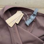 SKIMS  Swim Mid Waist Short Cocoa NWT Small Photo 2