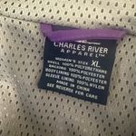 Charles River Apparel Women’s XL Hooded Rain Jacket Purple Waterproof Photo 4