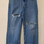 Abercrombie & Fitch The 90s Distressed High Rise Relaxed High Rise Jeans Photo 0