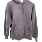 Tna Fleece Hoodie Sweatshirt Gray Size 1 Oversized Kangaroo Pocket Cozy Aritzia Photo 0