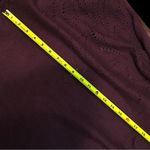 Lucky Brand  Wine Cranberry Open Front Cardigan Sz S Photo 4