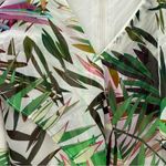 Badgley Mischka Palm Tree Maxi Dress Women’s Size 16 Ruffle Sleeve Tie Waist Photo 7