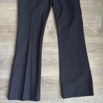 Derek Lam NEW  CROSBY CROP FLARE TROUSER in Midnight blue Photo 5