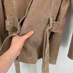 VTG OUTBROOK Suede Leather Jacket Tan L Size L Photo 3