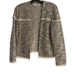 Jack by BB Dakota white black long story short marled french terry Blazer XS Photo 4