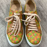 Anthropologie  X Shade Akanbi Indra Sneakers In Green Size 37 Photo 0