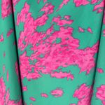 Tyche NWT  One Shoulder Maxi Dress Turquoise Blue Pink Splatter Pattern Medium Photo 5