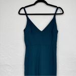 Lulus  Emerald Green Mermaid Maxi Dress Womens S Sleeveless Formal Bridesmaid Photo 2