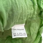 Hello Molly Challenge Your Faith Dress Puff Sleeve Floral Print Green Size US 2 Photo 12