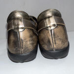 Naot Kirei Mary Jane Beige Metallic Minimalist Suede Leather Shoes Flats 39 Size 8 Photo 8