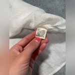 Very J NWT  cotton blouse white large Photo 3