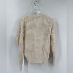 Madewell ‎ Waffle-Knit V-Neck Cardigan size xs Photo 8