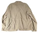 Jones New York Vtg Sport Womens L Beige Long Sleeve Full Zip Shacket Jacket Photo 7