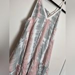 Ocean Drive  Tie Dye Sleeveless Tier Tie Back Midi Dress Women’s Sz S NWT Photo 1