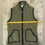 Women’s Black&White Wool Vest White Size M Photo 4
