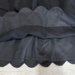NWT J. Crew Factory pull on Mini Skirt with Scalloped Hem size 10 Black Photo 3