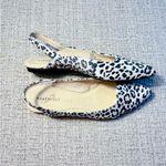 Naked Feet Leva Leopard Print Leather Upper Slingback Flats Women’s Size 9M🧡 Brown Photo 11